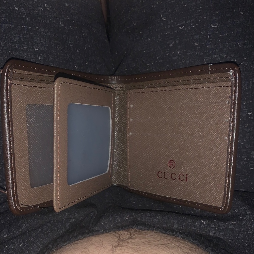 Gucci Brown and Red Men's Wallet - Picture 2 of 2